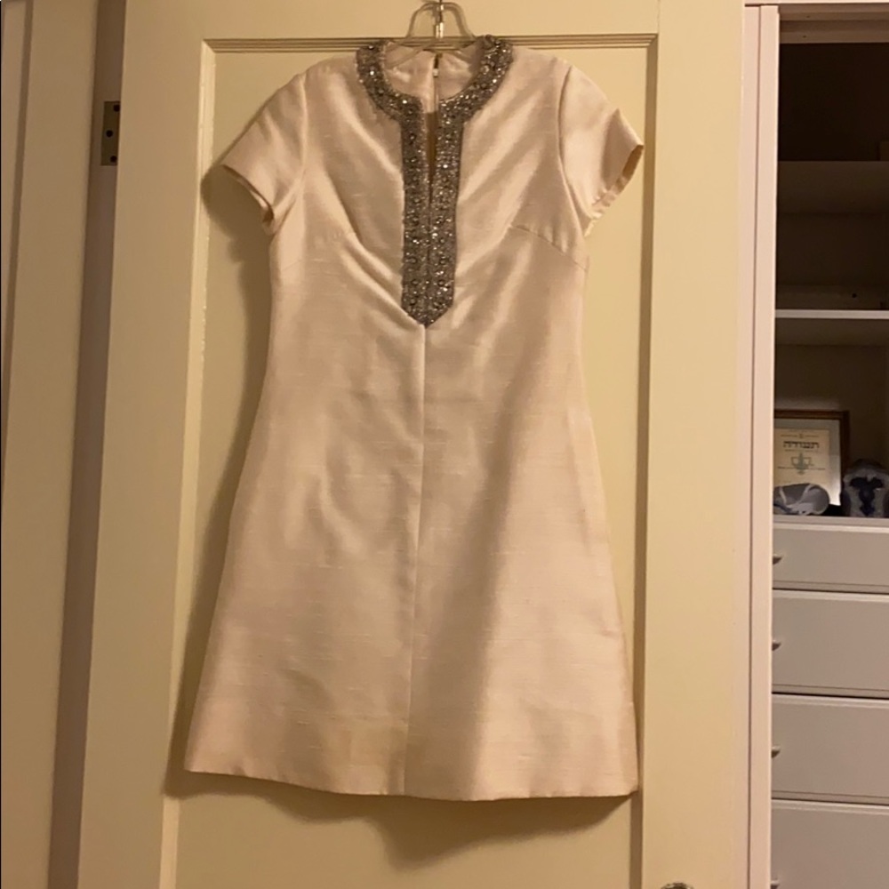 Ivory cocktail dress